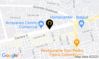 Mapa de Publicaciones Visualex en Ibagué