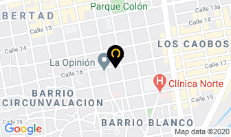 Mapa de Publicar S.a. - Paginas Amarillas.com en Cúcuta