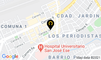 Mapa de Publicar S.a. - Paginas Amarillas.com en Popayán