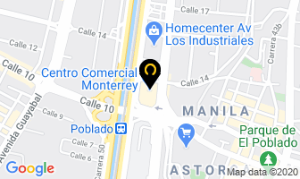 Mapa de Publicar S.a. - Paginas Amarillas.com en Medellín