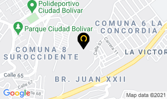 Mapa de Publicárdenas en Bucaramanga
