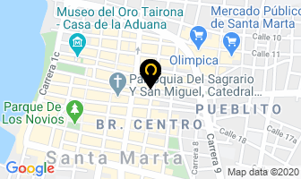 Mapa de Publicaucho en Santa Marta