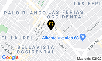Mapa de Publicidad Acrilica en Bogotá D.C