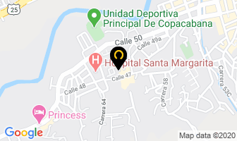 Mapa de Publicidad Celis en Copacabana