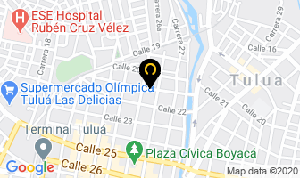 Mapa de Publicidad Dario en Tulua