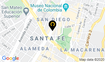 Mapa de Publicidad Evis en Bogotá D.C