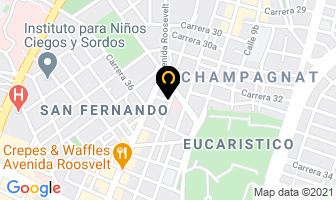 Mapa de Publicidad Gratis Y Gana en Cali