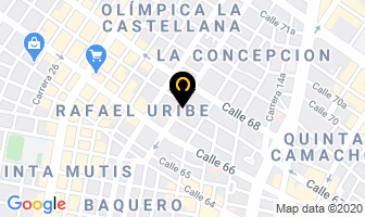 Mapa de Publicity Colombia en Bogotá D.C