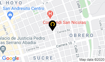 Mapa de Publigrabados Jimenez en Cali