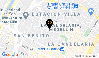 Mapa de Publimpresos Nacionales en Medellín