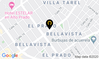 Mapa de Puccini Therán Ltda. en Barranquilla