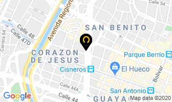 Mapa de Puertas Y Puertas Alejandro en Medellín