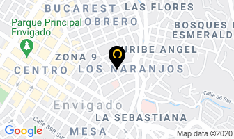 Mapa de Puff Dario Ramírez en Medellín