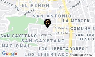 Mapa de Puka Galería De Arte en Cali