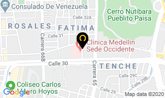 Mapa de Pulsagro en Medellín