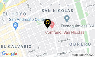 Mapa de Punch Car Audio en Cali