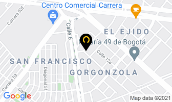 Mapa de Punta D' Anca en Bogotá D.C