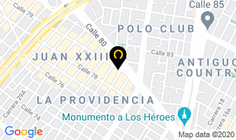Mapa de Punto Acabados Ltda. en Bogotá D.C