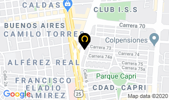 Mapa de Punto Arreglos en Cali