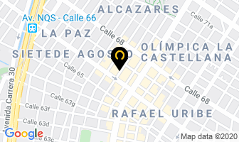 Mapa de Punto Azul-brake Pak en Bogotá D.C