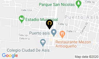 Mapa de Punto Cell La 11 en Puerto Asís