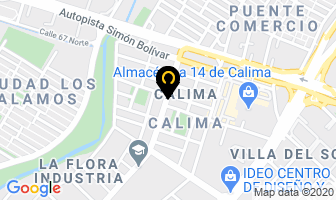Mapa de Punto Clave en Cali