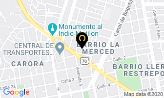 Mapa de Punto Daewoo Hyundai en Cúcuta