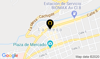 Mapa de Punto De Venta Contegral La Mesa en La Mesa
