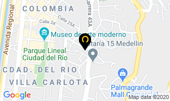 Mapa de Punto Digital Ltda. en Medellín