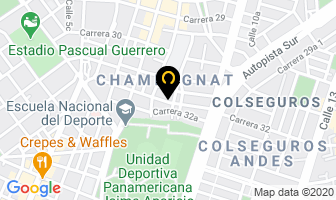 Mapa de Punto Dorado en Cali