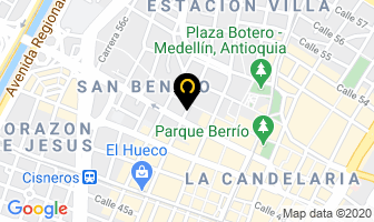 Mapa de Punto Máquinas en Medellín
