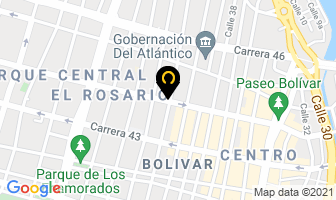 Mapa de Punto Marquetero en Barranquilla