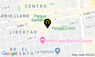 Mapa de Punto Moda Store en Cúcuta