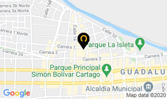 Mapa de Punto Sonrisa en Cartago