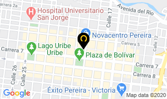 Mapa de Punto Tecnologico en Pereira