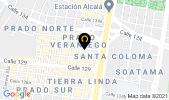Mapa de Punto Ultrasonico en Bogotá D.C