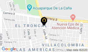 Mapa de Punto Y Coma La 44 en Cali