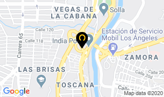 Mapa de Pura Brasa en Medellín