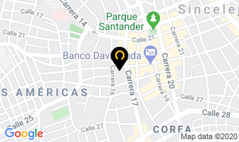 Mapa de Purifil Internacional en Sincelejo
