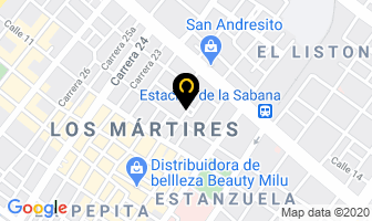 Mapa de Purimotor Ltda en Bogotá D.C