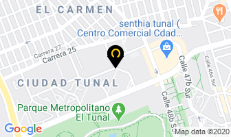 Mapa de Purisalud De Colombia en Bogotá D.C