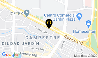Mapa de Puritec De Colombia en Cali