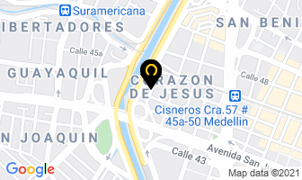 Mapa de Puro Diesel Ltda. en Medellín