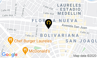Mapa de Puro Verde en Medellín