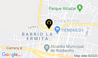 Mapa de P&v Gráficas en Roldanillo