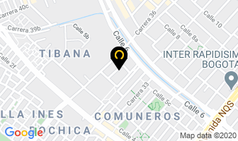 Mapa de Pv Metálicas Ltda. en Bogotá D.C