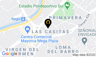 Mapa de Pvc Nova Colombia en Medellín