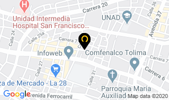 Mapa de Quality Life en Ibagué
