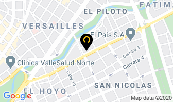 Mapa de Quban Burger en Cali