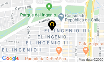 Mapa de Qué Pandebono Vé... en Cali